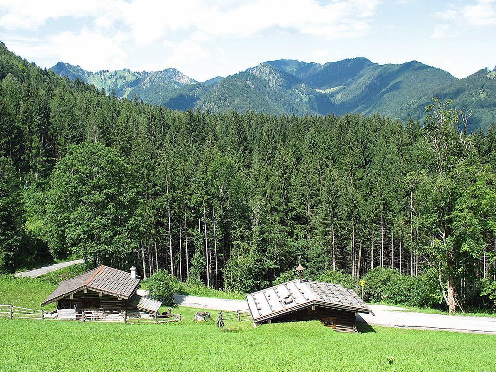 Вилла Almbruennerl Die Almhuette Auf Der Raffner Alm Рупольдинг Экстерьер фото